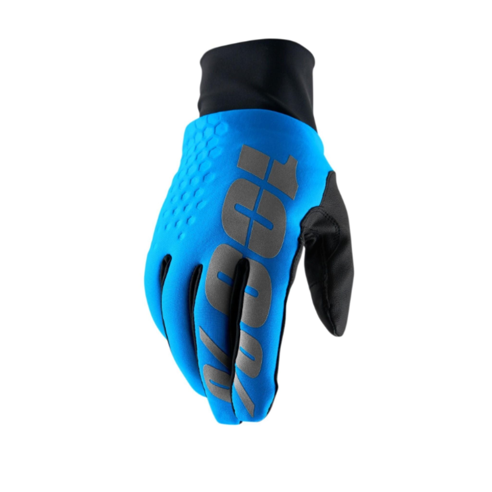 100% Hydromatic Brisker Waterproof Gloves Blue / S
