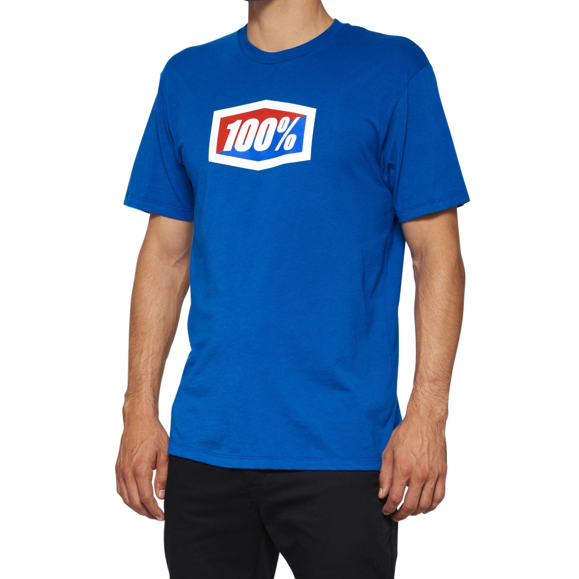 100% Official Short Sleeve T-Shirt Royal / XL