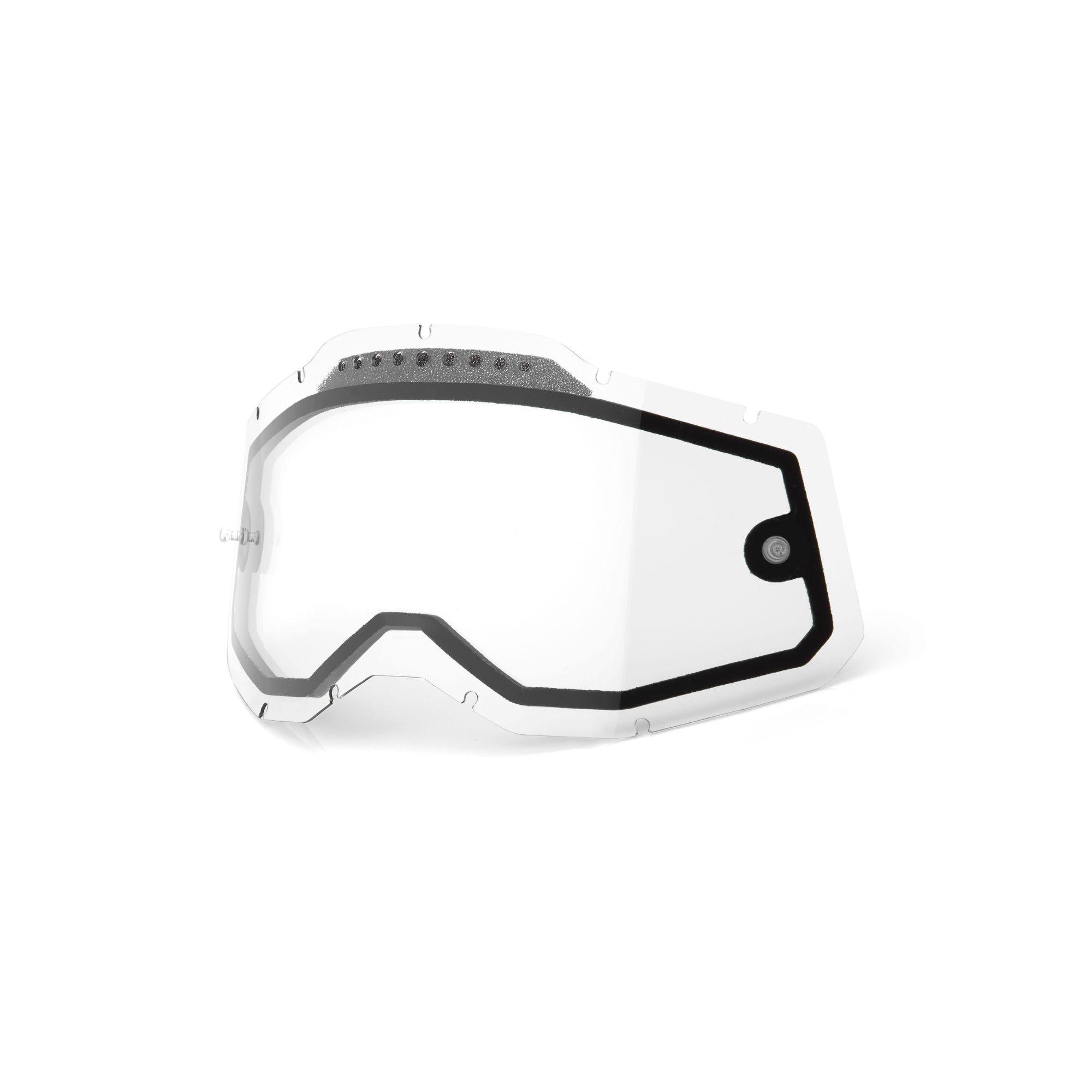 100% Racecraft 2 / Accuri 2 / Strata 2 Dual Pane Vented Lens Clear