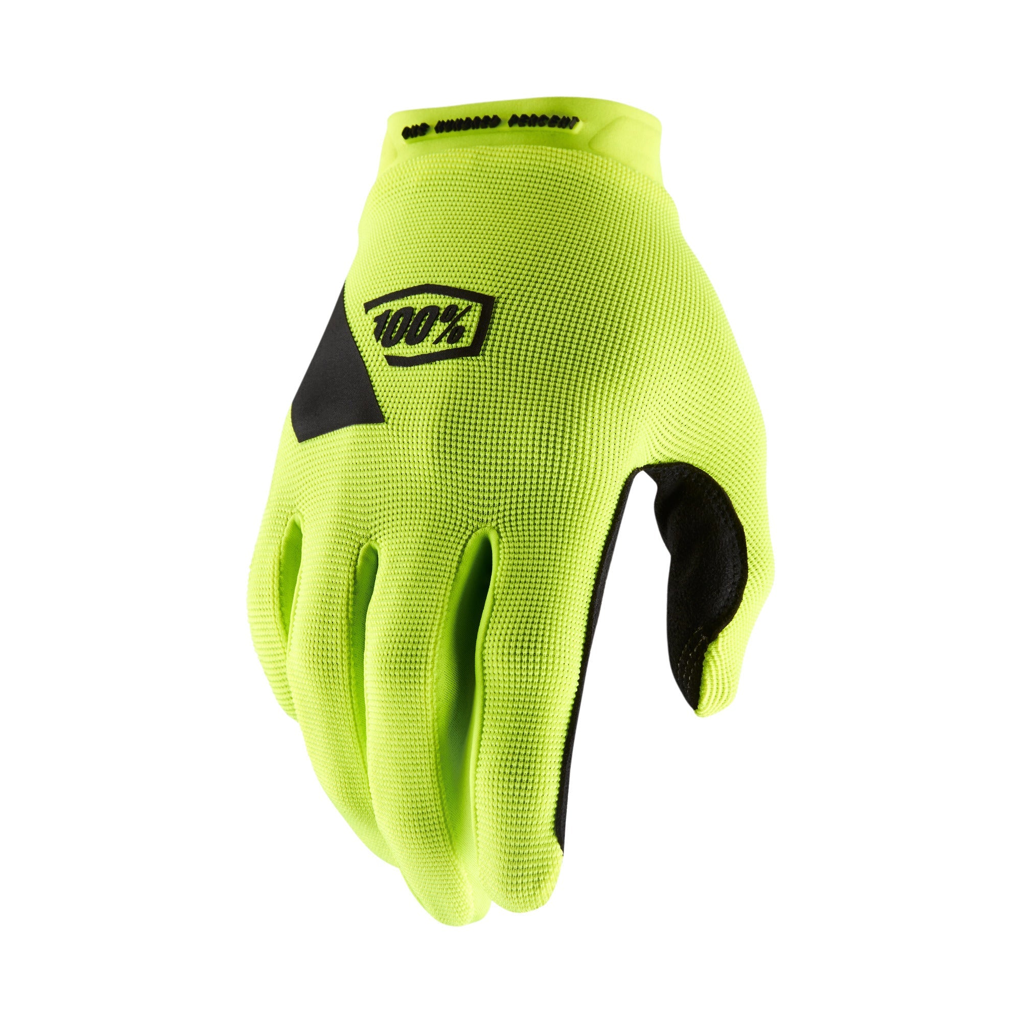 100% Ridecamp Women's Gloves Fluo Yellow/Black / XL