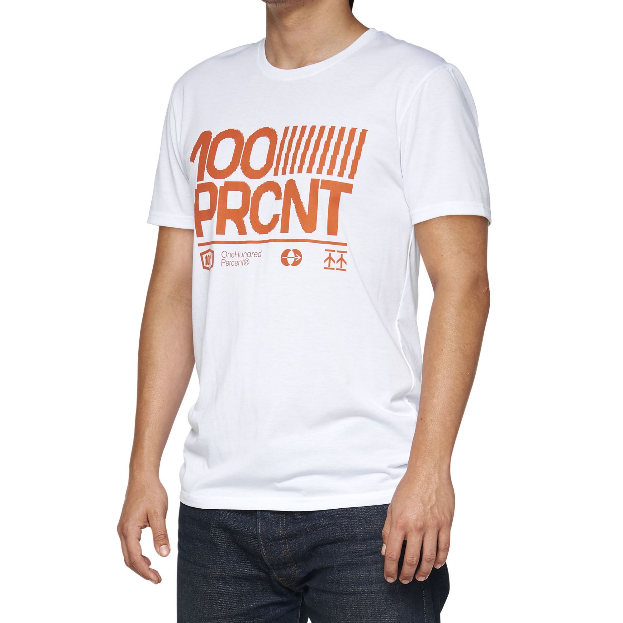 100% Surman Tech T-Shirt White / XL