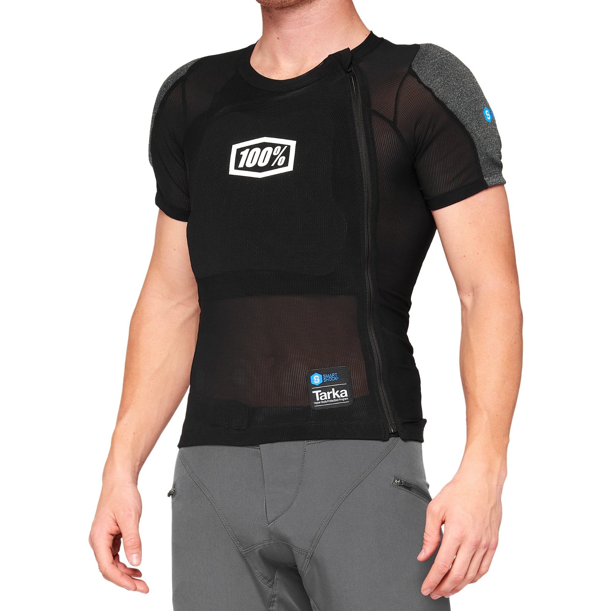 100% Tarka Short Sleeve Protection Top Black / S