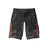 Madison Flo women's DWR shorts, black / chilli red size 8