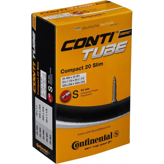 Continental Compact Inner Tube 20x1.75" Schraeder