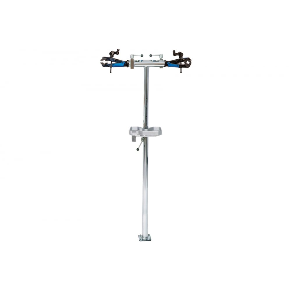 Park Tool QKPRS222 - Double Arm Repair Stand (with 100-3D Micro Adjust Clamps) Less Base