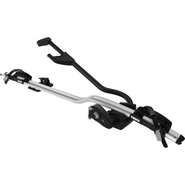 Thule 598 ProRide locking upright cycle carrier silver