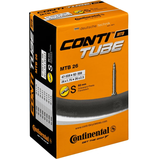 Continental MTB Freerider Inner Tube 26" x 2.3-2.7" Presta