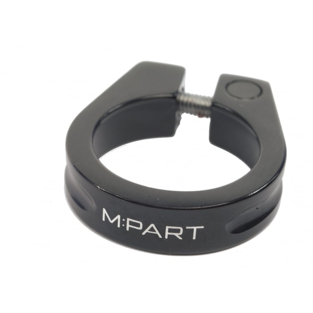 M-Part Threadsaver seat clamp 28.6 mm, black