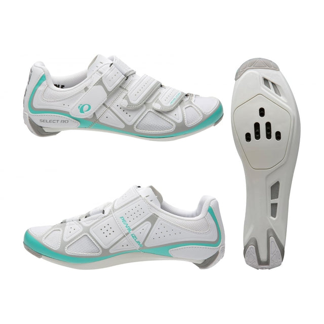 Pearl Izumi Womens Select Rd IV White / Turquoise