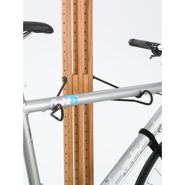 Gear Up Extra Bike Kit (for Floor-to-Ceiling and Freestanding OakRaks) - Golden Pecan