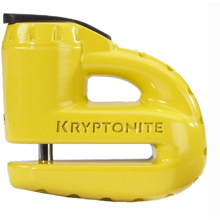 Kryptonite Keeper 5-S Disc Lock - with Reminder Cable - Yellow