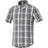 Shimano Clothing Men's Transit Short Sleeve Check Button Up Shirt