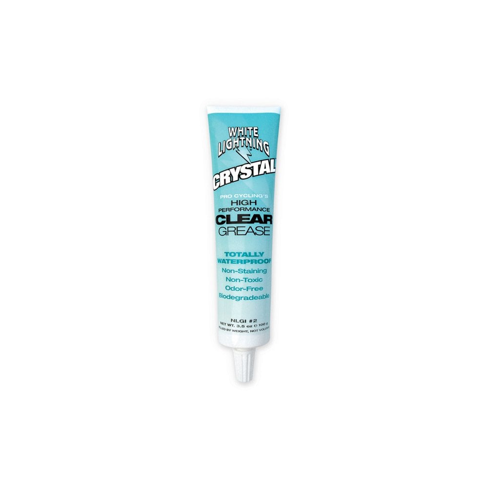 White Lightning Crystal, Clear Grease 100g Tube