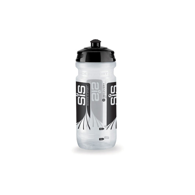 Science in Sport Clear Branded Water Bottle, Wide Neck, 600ml