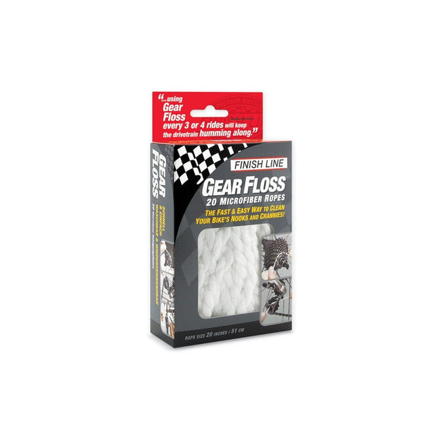 Finish Line Gear Floss, 20 Pieces Per Clam-Shell