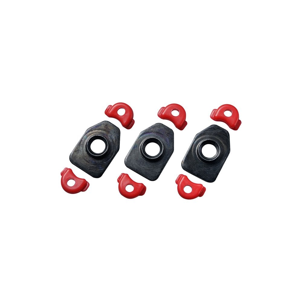 Shimano Spares Cleat Nut Set, RC9, Set for One Shoe