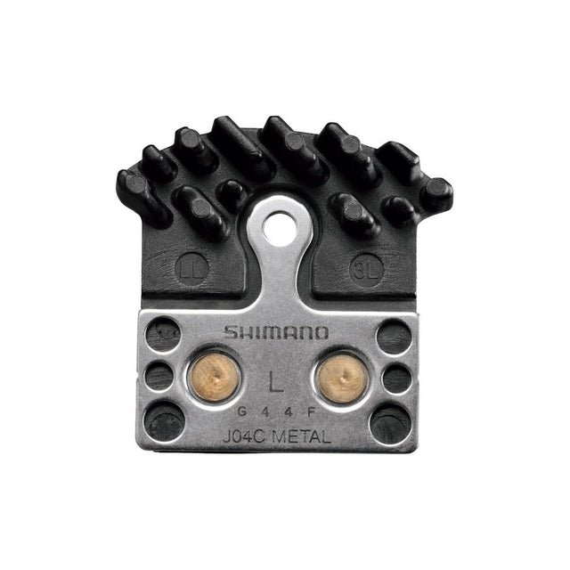 Shimano J04C Sintered Disc Brake Pads with Cooling Fins