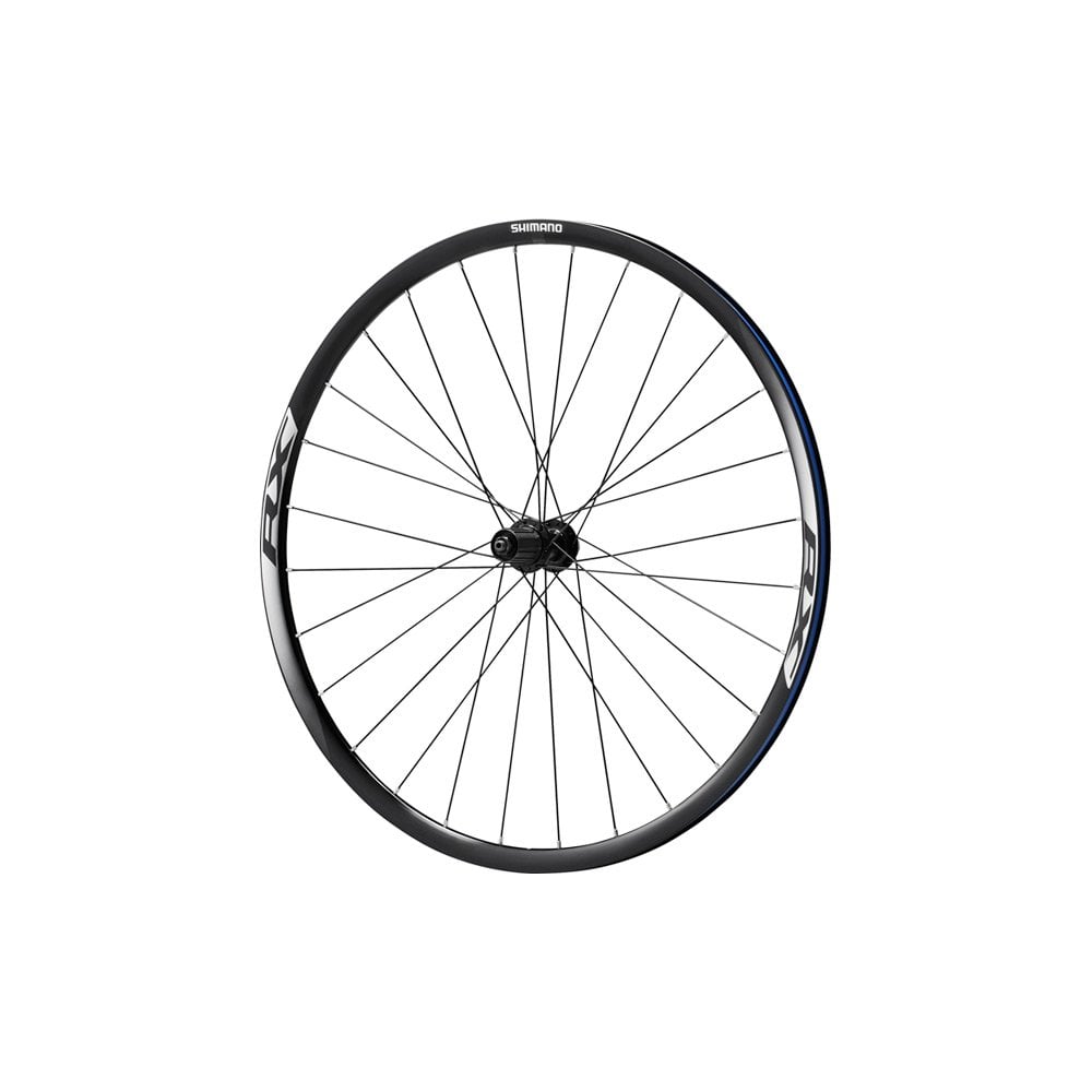 Shimano WH-RX010 disc road wheel, clincher 24 mm, black