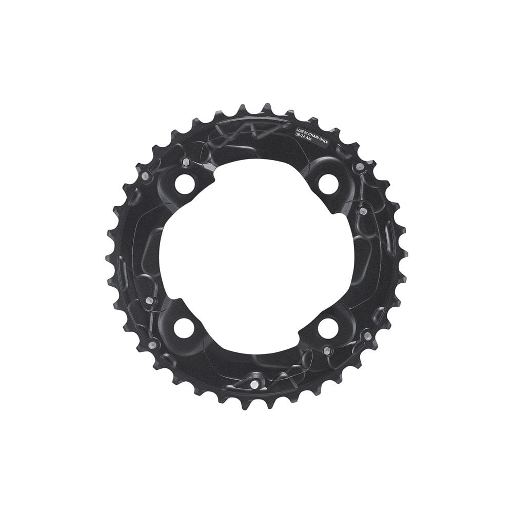 Shimano FC-M675 chainring, 38T AM-type