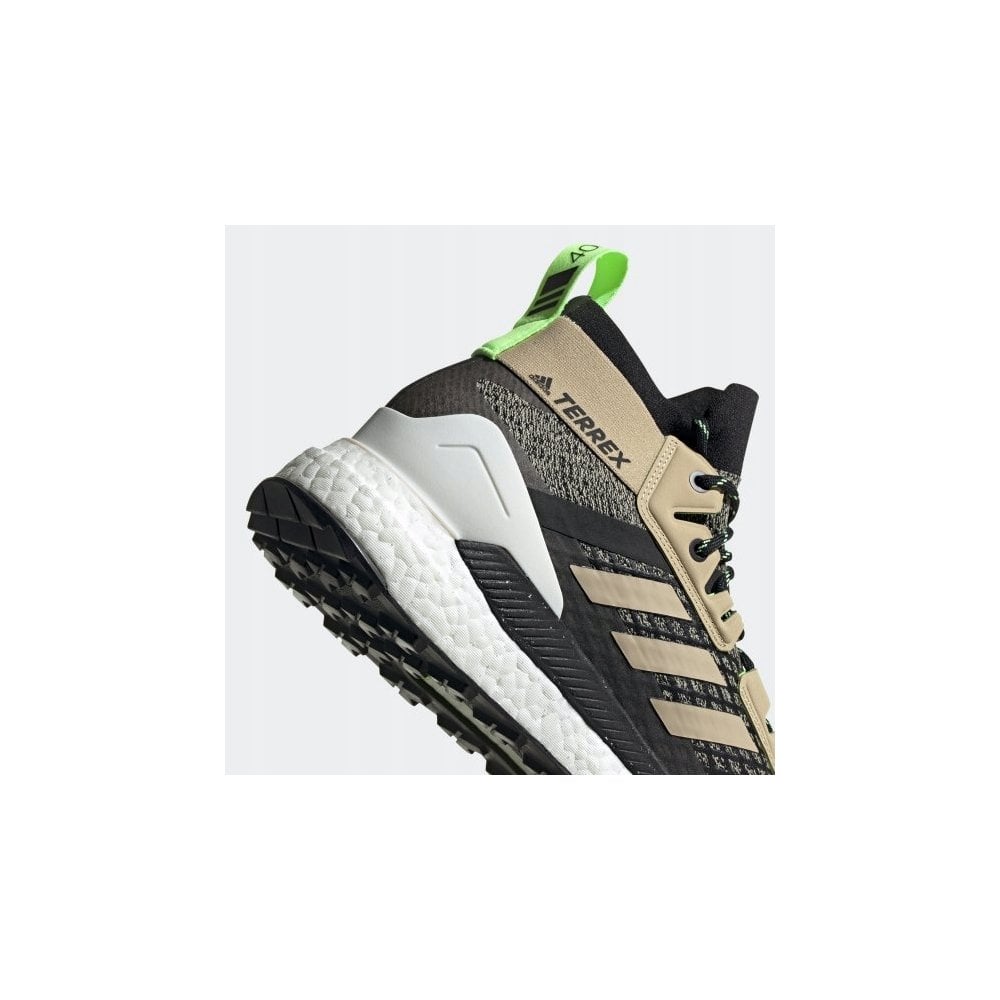 Adidas Terrex Free Hiker Shoes Savannah/Black/Green