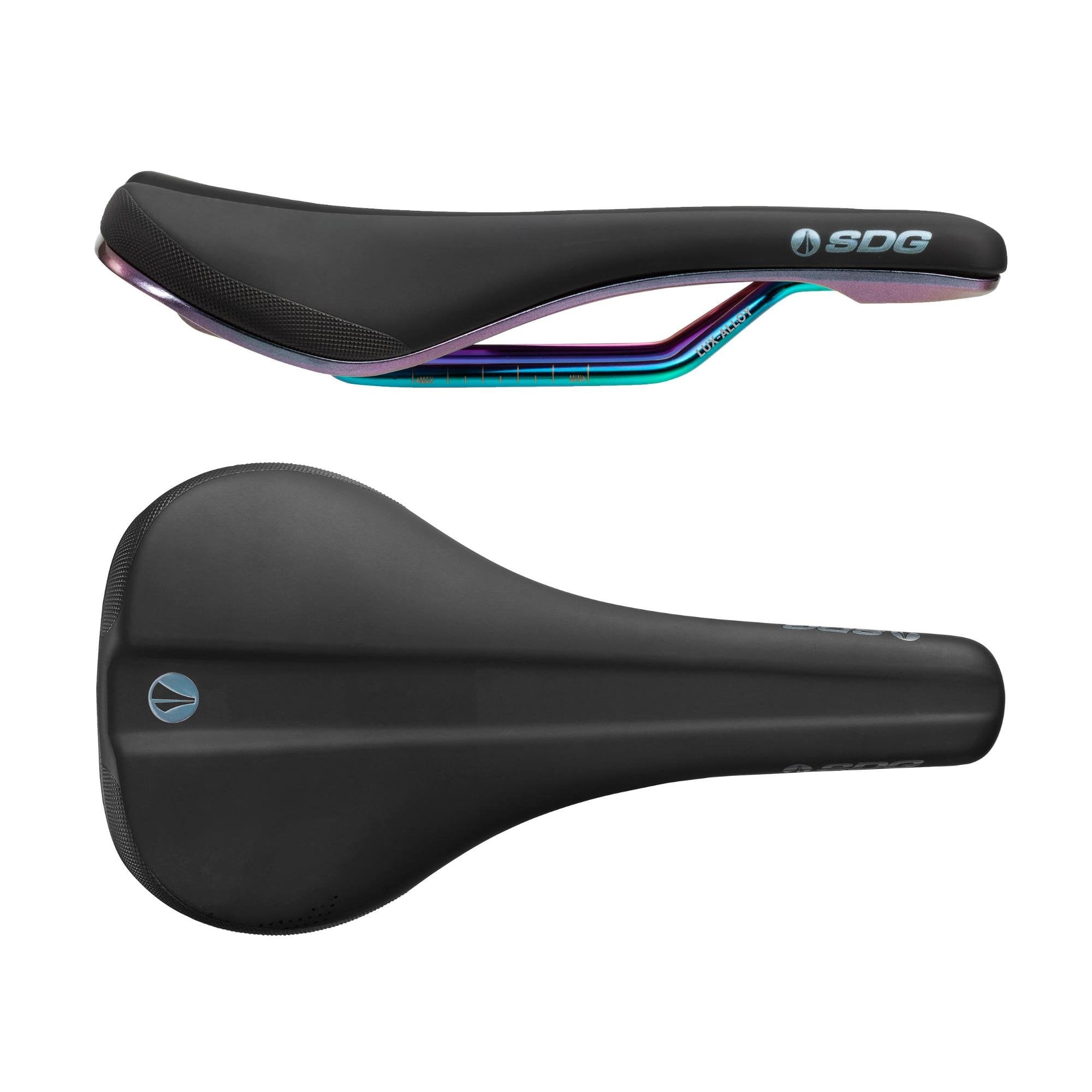 SDG Bel Air 3.0 Oil Slick Lux-Alloy Saddle