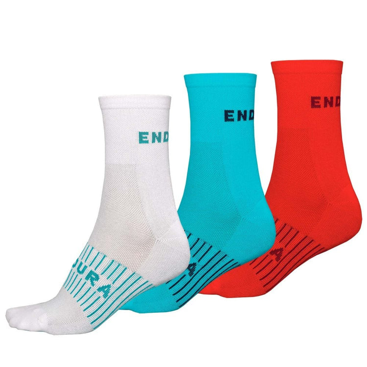 Endura Women's Coolmax Race Sock (Triple Pack)