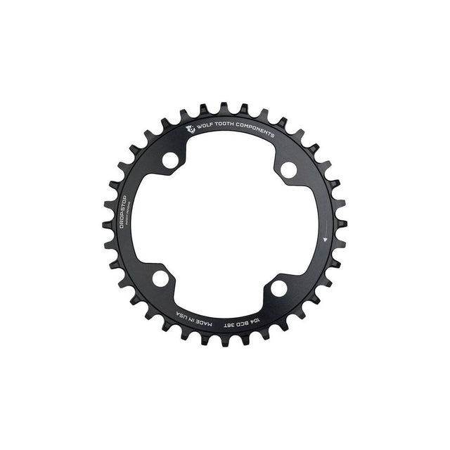 Wolf Tooth Elliptical 104 BCD Chainring for Shimano 12 spd
