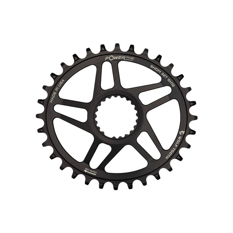 Wolf Tooth Elliptical DM Chainrings for Shimano Cranks 12 spd HG Chain