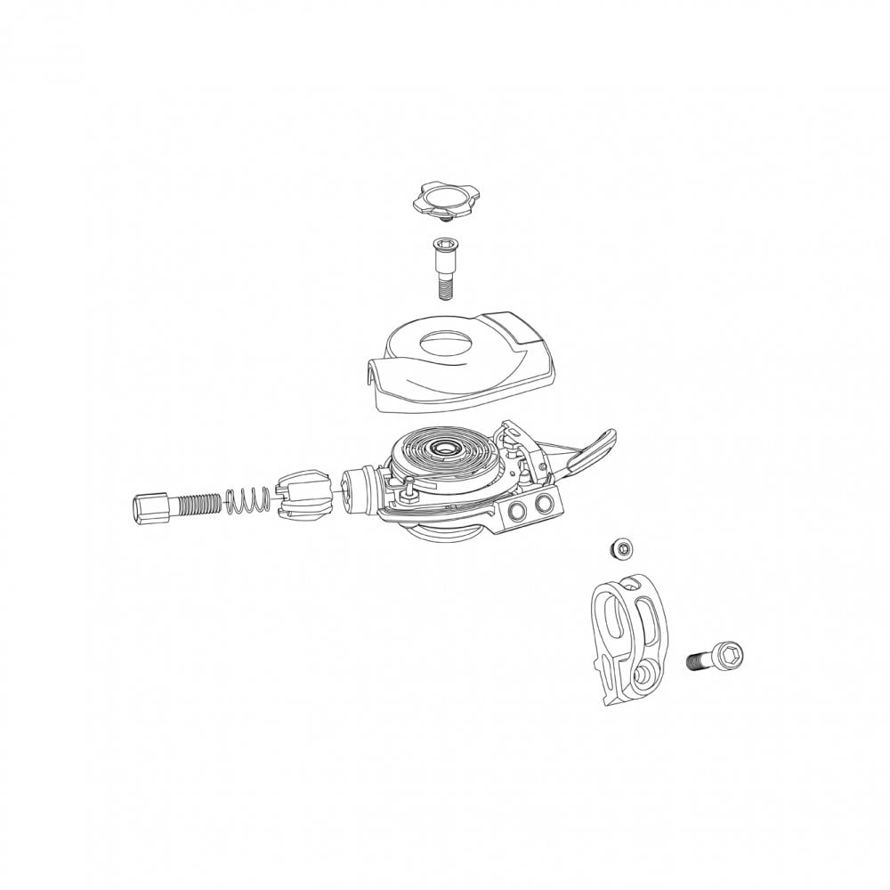 SRAM X01 Eagle Trigger Shifter Cover Kit B2