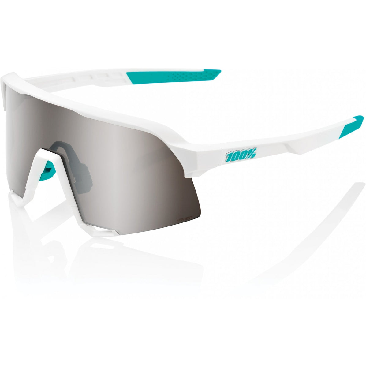 100% S3 BORA Hans Grohe Team White Glasses
