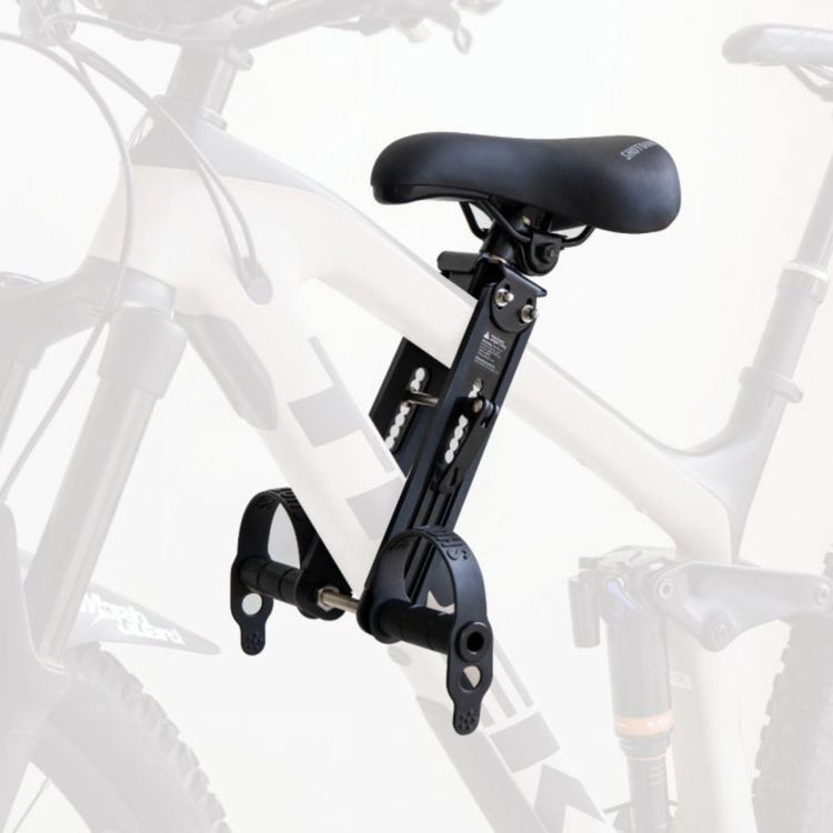 Child saddle deals on frame