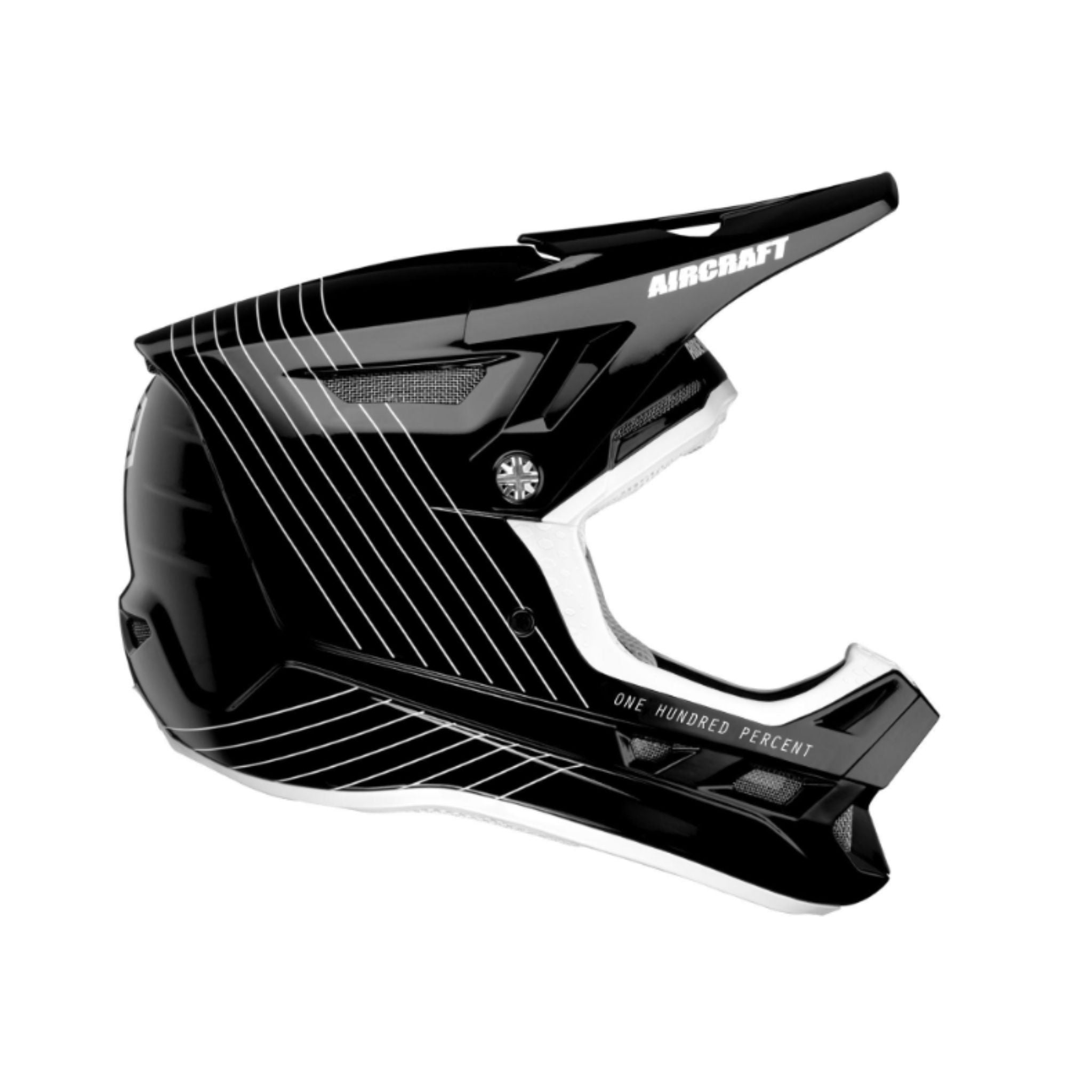 100% Aircraft Composite Full-Face Helmet