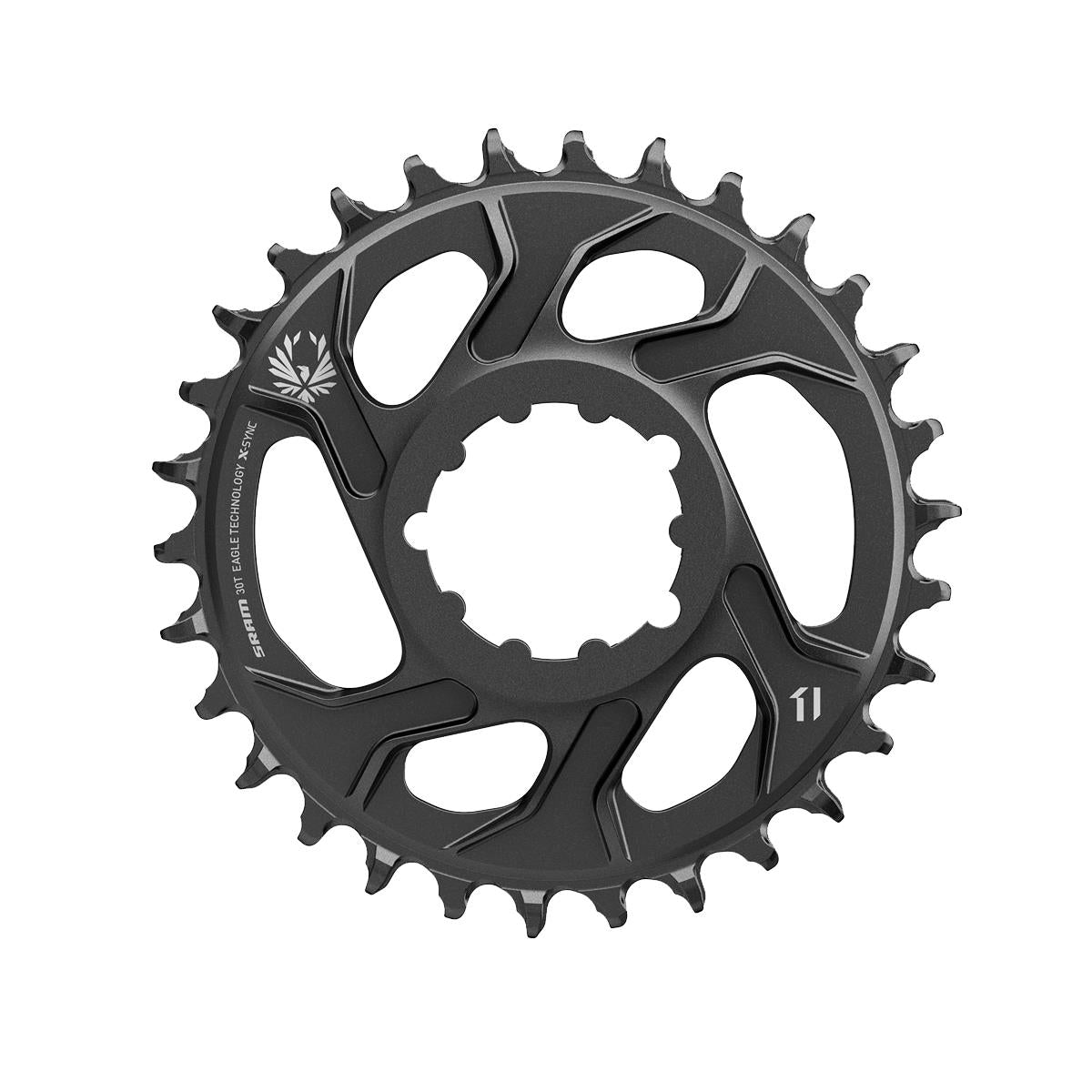 SRAM Chain Ring X-Sync 2 Cold Forged Aluminium Direct Mount 6mm Offset