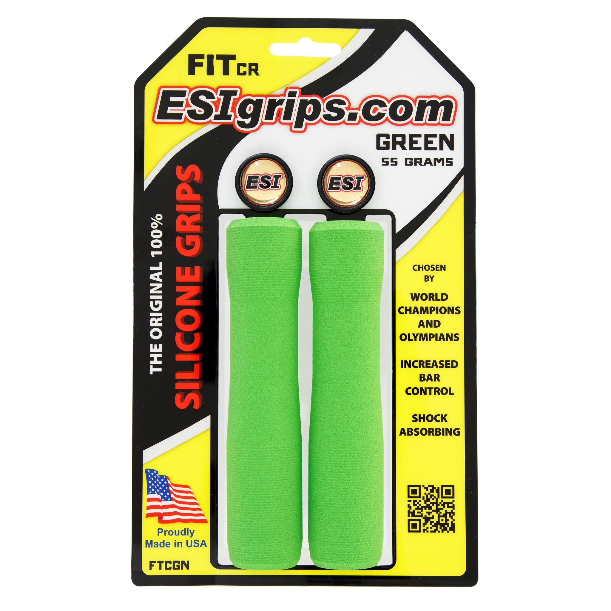 ESI Fit CR Contour Silicone Grips