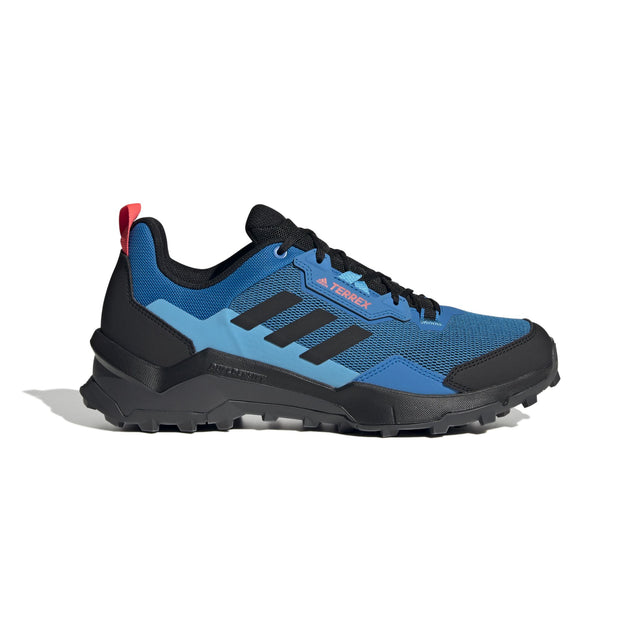 Adidas Terrex AX4 Primegreen Hiking Shoe - Blue/Black/Turbo