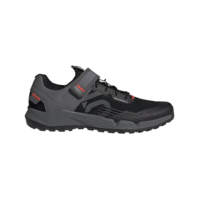 Five Ten Trailcross Clip-In Men's MTB Shoe - Black/Grey/Red