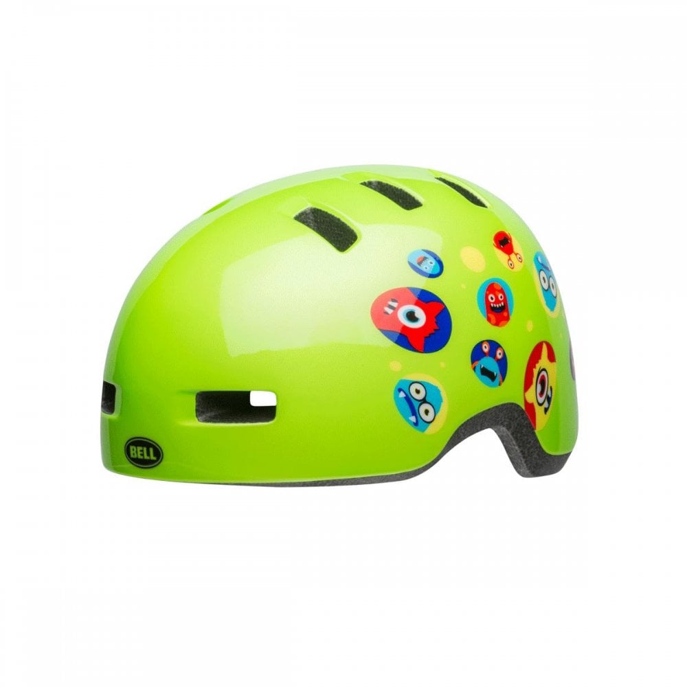Bell Lil Ripper Toddler Helmet Monsters Gloss Green / Unisize 45-51cm