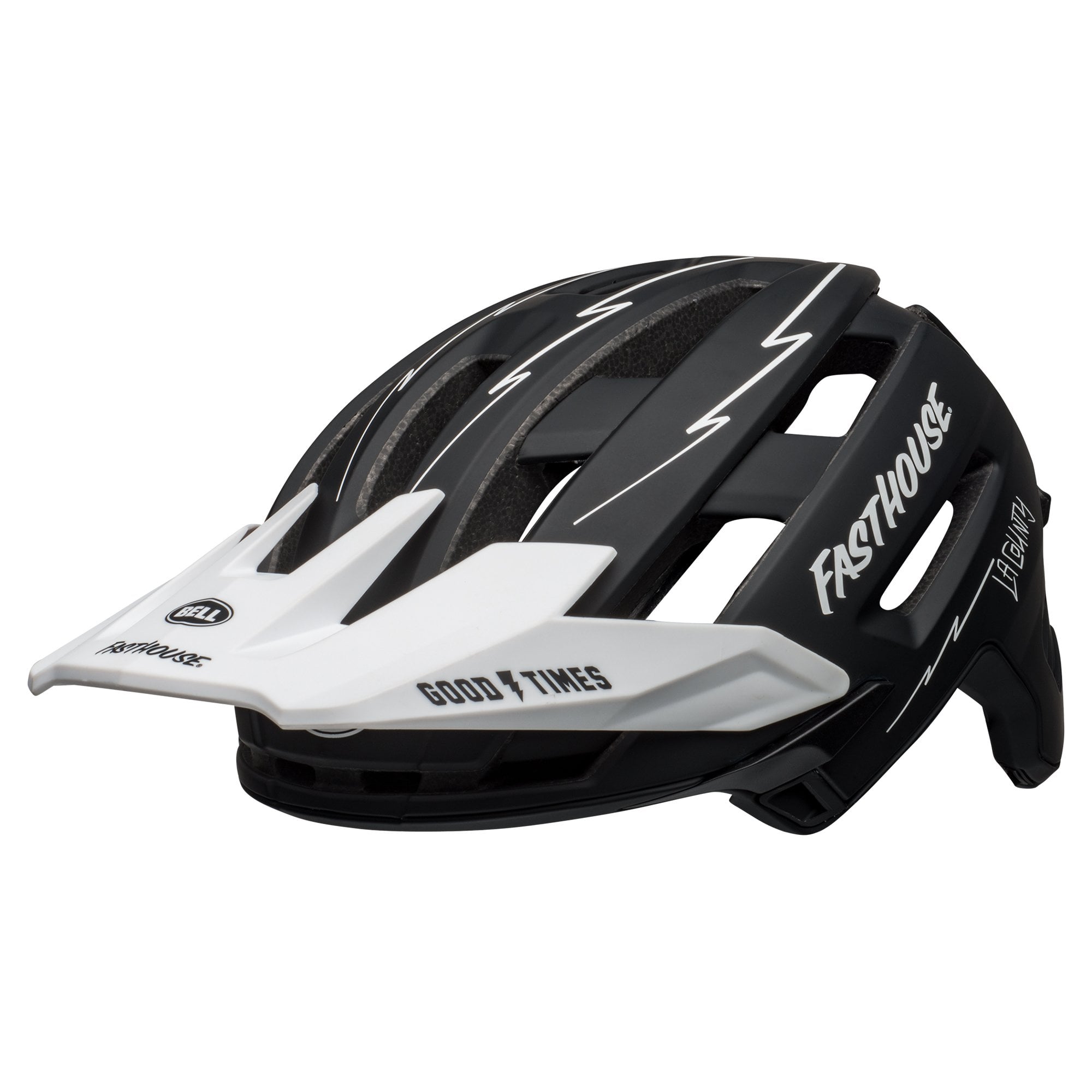 Bell Super Air MIPS MTB Helmet Fasthouse Matte Black/White / S 52-56cm