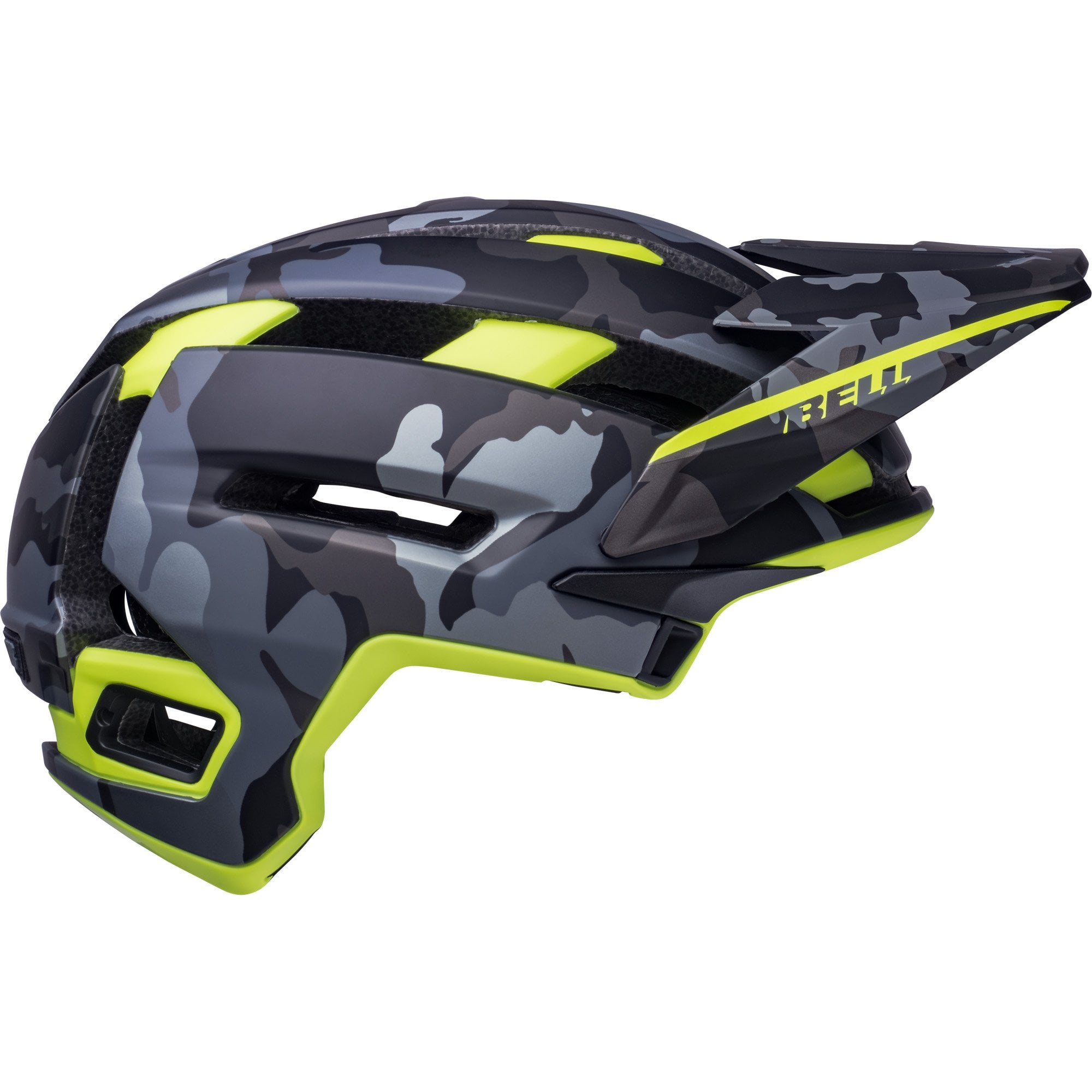 Bell Super Air MIPS MTB Helmet Matte Camo/Hi-Viz / S 52-56cm