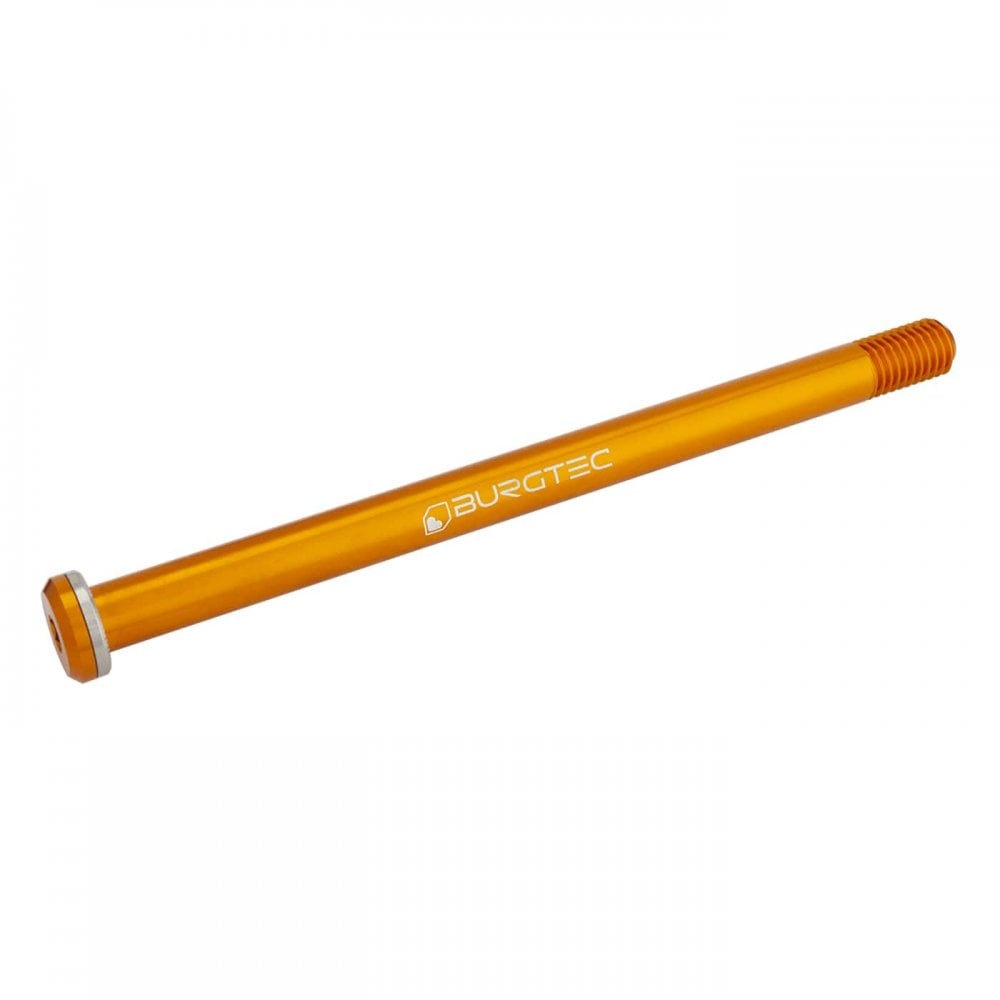 Burgtec 174mm x 12mm 1.75mm Pitch Rear Axle Iron Bro Orange
