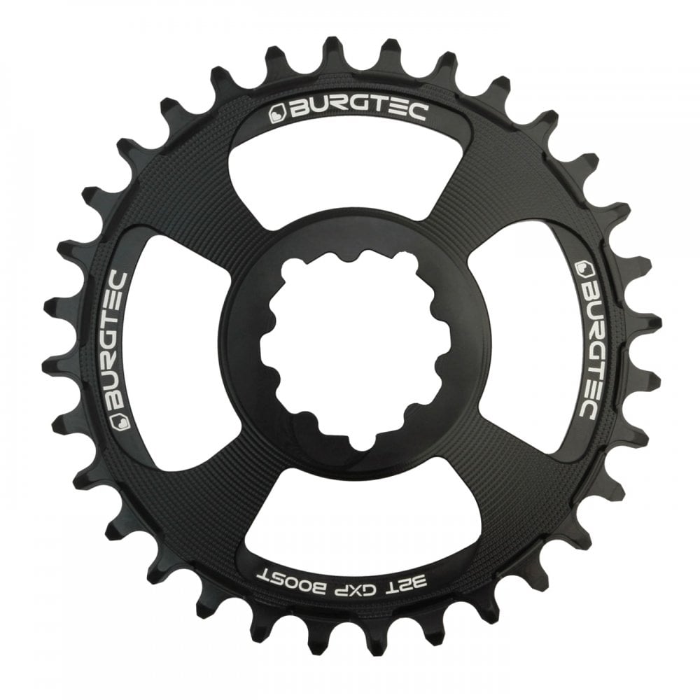 Burgtec Chainring - SRAM GXP Boost 3mm Offset Thick Thin Burgtec Black / 28T