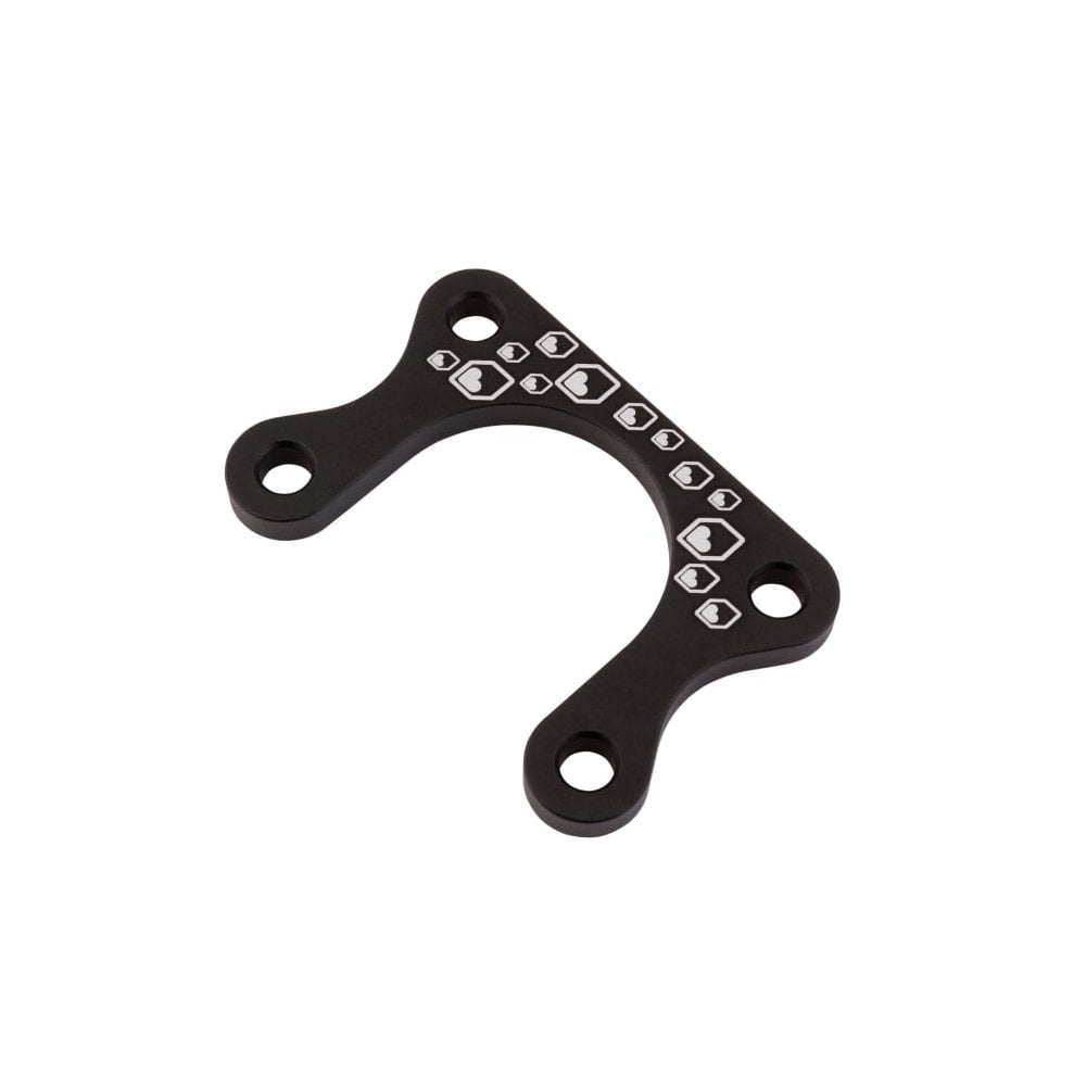 Burgtec Direct Mount Stem Spacer Black / 1  x 2.5mm Height with 25mm Bolts