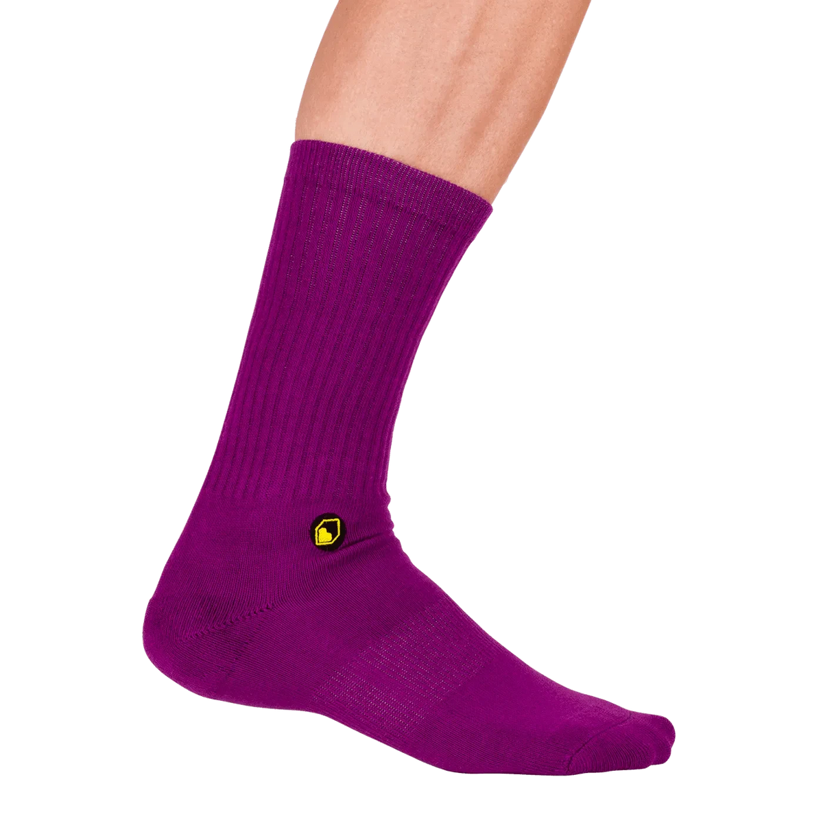 Burgtec Everyday Crew Sock Grape / M