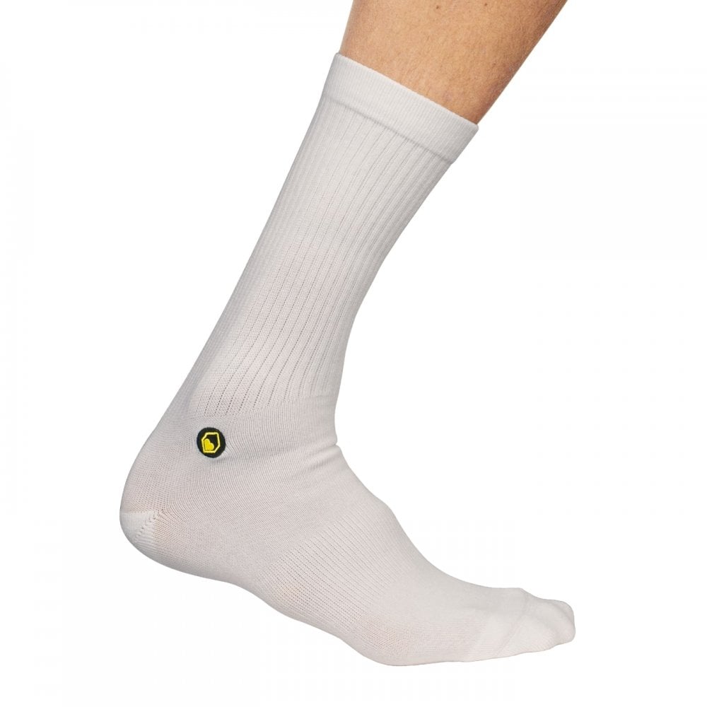 Burgtec Everyday Crew Sock White / L