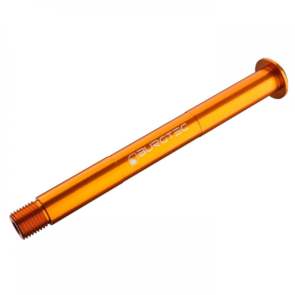 Burgtec Fox 15 x 110mm Boost Fork Axle Pre-2021 Iron Bro Orange