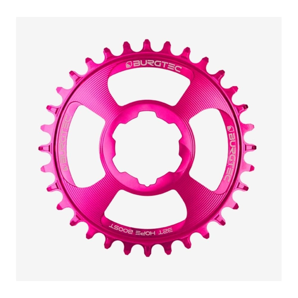 Burgtec Hope Boost Direct Mount Thick Thin Chainring Toxic Barbie Pink / 28T