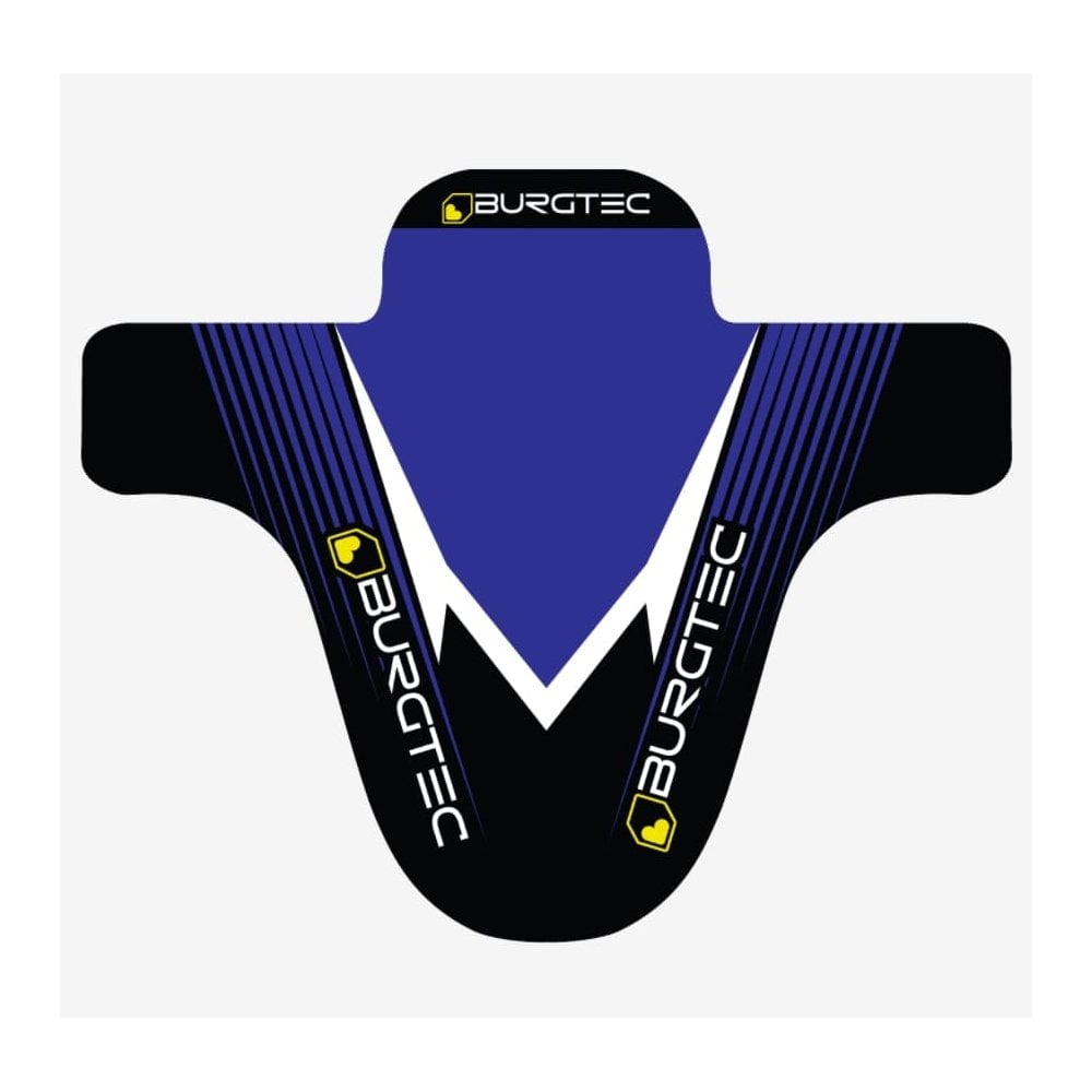Burgtec Moto Mudguard Blue/Black Decal