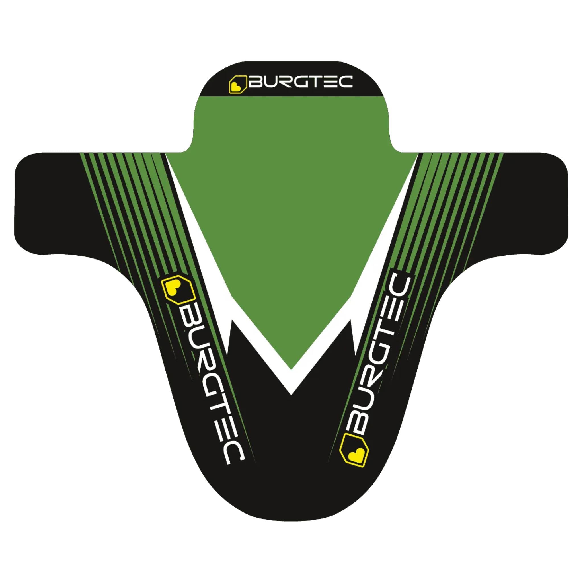 Burgtec Moto Mudguard Candy Spruce Green