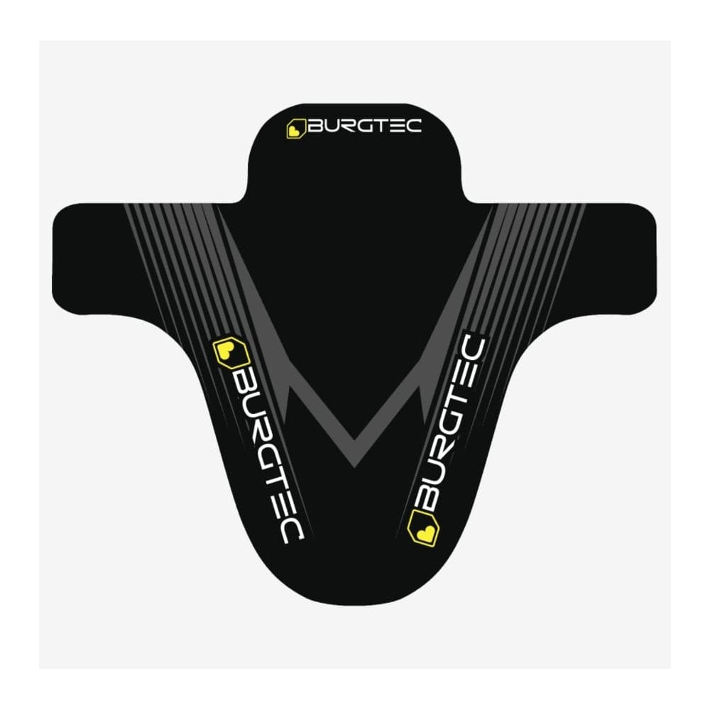 Burgtec Moto Mudguard Grey/Black Decal
