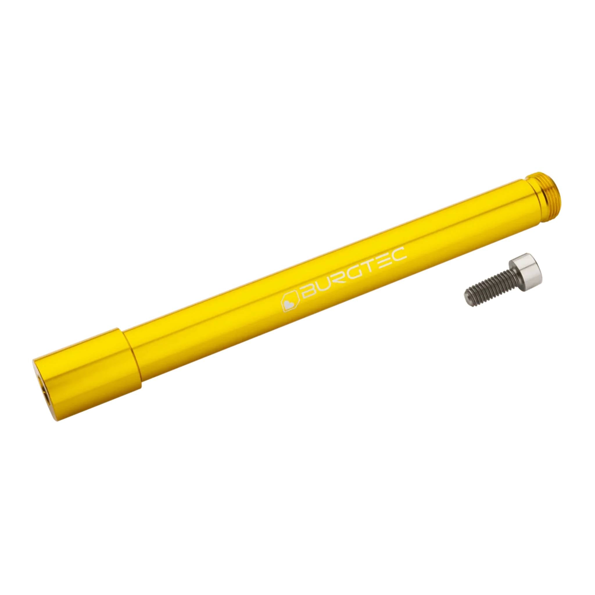 Burgtec Ohlins Boost Fork Axle Burgtec Bullion Gold